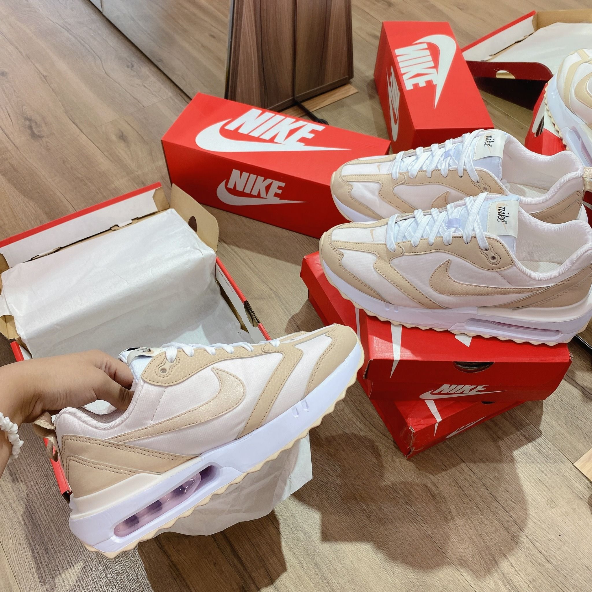 0514 - HÀNG CHÍNH HÃNG - GIÀY NIKE AIR MAX DAWN MÀU - *WHITE/PINK* - CODE: DR2395-600