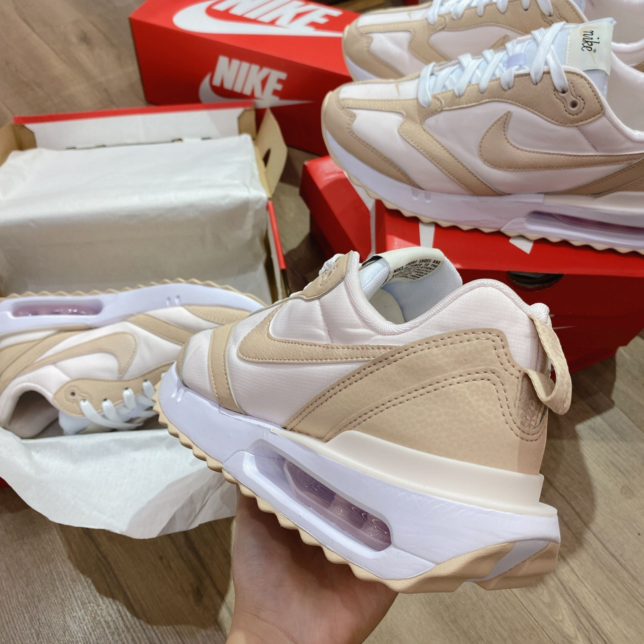 0514 - HÀNG CHÍNH HÃNG - GIÀY NIKE AIR MAX DAWN MÀU - *WHITE/PINK* - CODE: DR2395-600