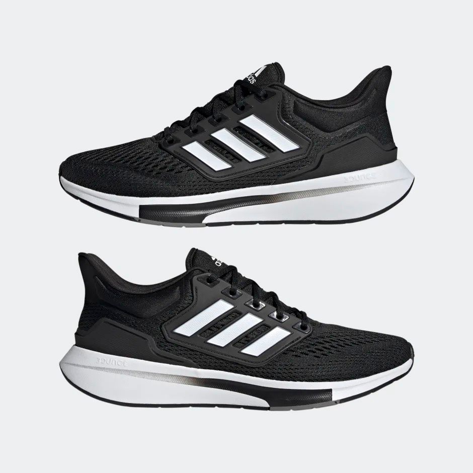 0516 - HÀNG CHÍNH HÃNG - GIÀY THỂ THAO ADIDAS RUNNING EQ21 MÀU ĐEN - *CORE BLACK* - CODE: GY2190