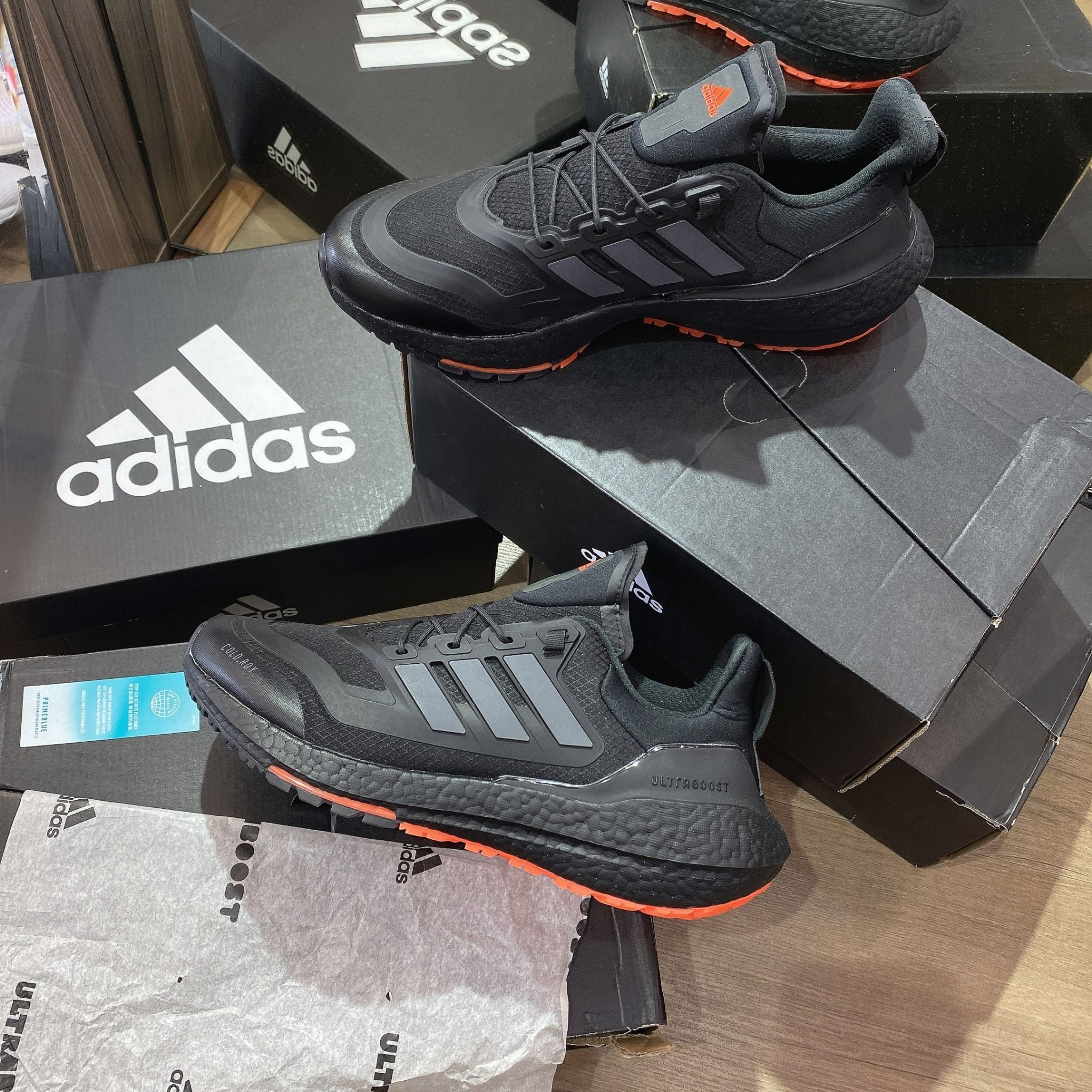 0609 - HÀNG CHÍNH HÃNG - GIÀY THỂ THAO ADIDAS ULTRA BOOST 22 COLD.RDY 2.0 'ALL BLACK' MÀU ĐEN -*BLACK* - CODE: GX6691