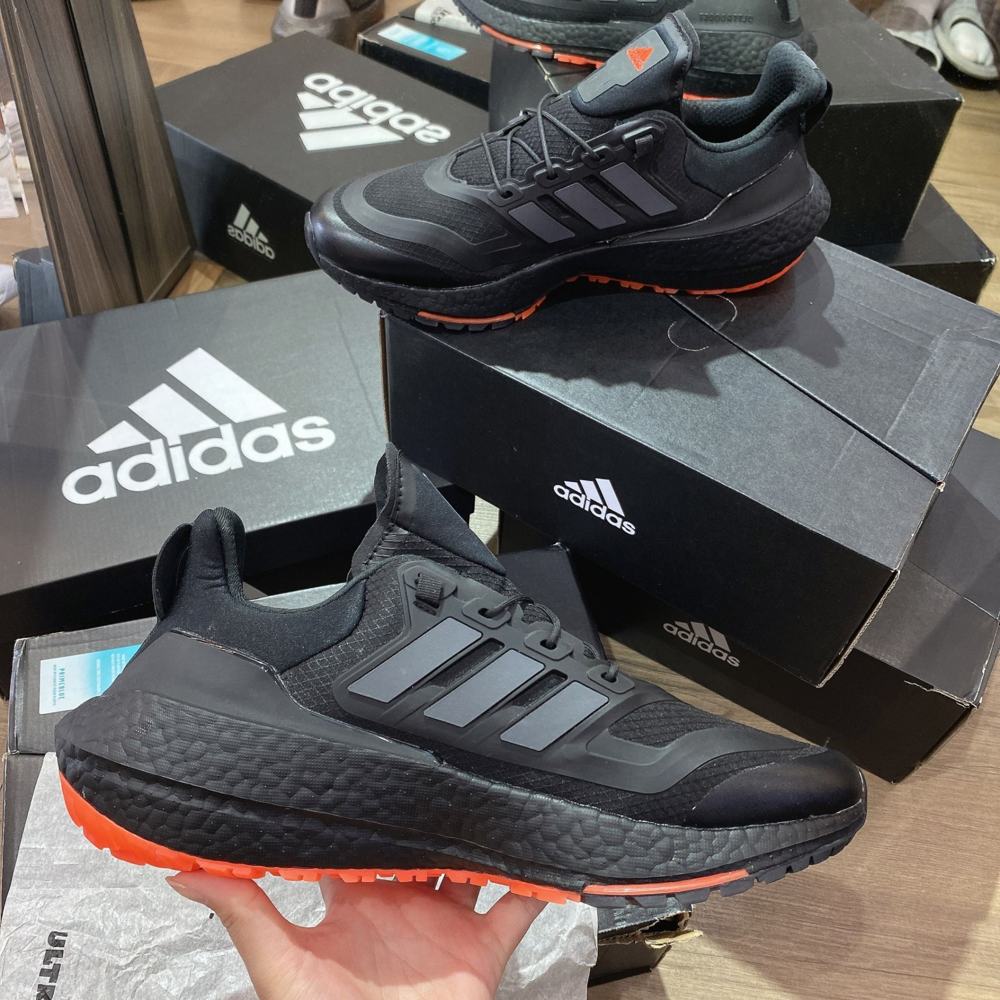0609 - HÀNG CHÍNH HÃNG - GIÀY THỂ THAO ADIDAS ULTRA BOOST 22 COLD.RDY 2.0 'ALL BLACK' MÀU ĐEN -*BLACK* - CODE: GX6691