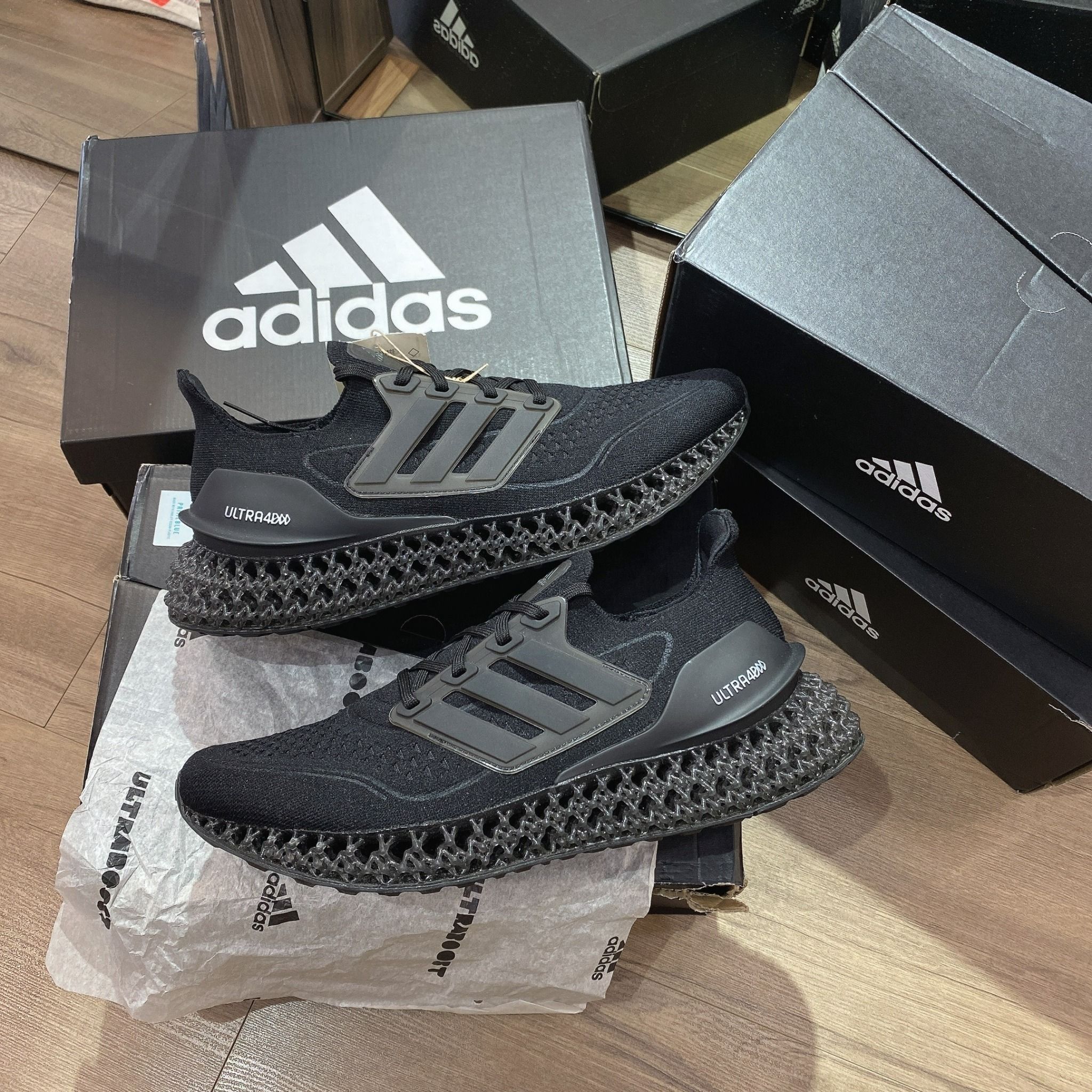0606 - HÀNG CHÍNH HÃNG - GIÀY THỂ THAO ADIDAS ULTRA 4DFWD PRIMEKNIT MÀU ĐEN -*BLACK* - CODE: GX6632