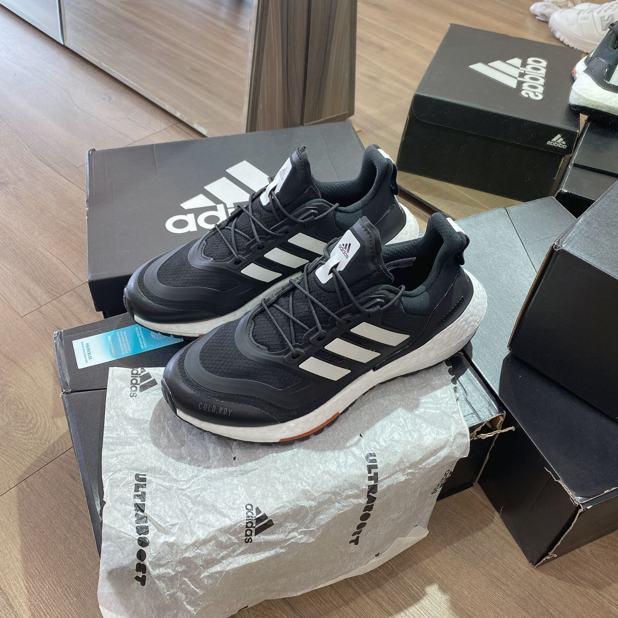 0608 - HÀNG CHÍNH HÃNG - GIÀY THỂ THAO ADIDAS ULTRA BOOST 22 COLD.RDY 2.0 'CORE BLACK' MÀU ĐEN -*BLACK* - CODE: GX6690