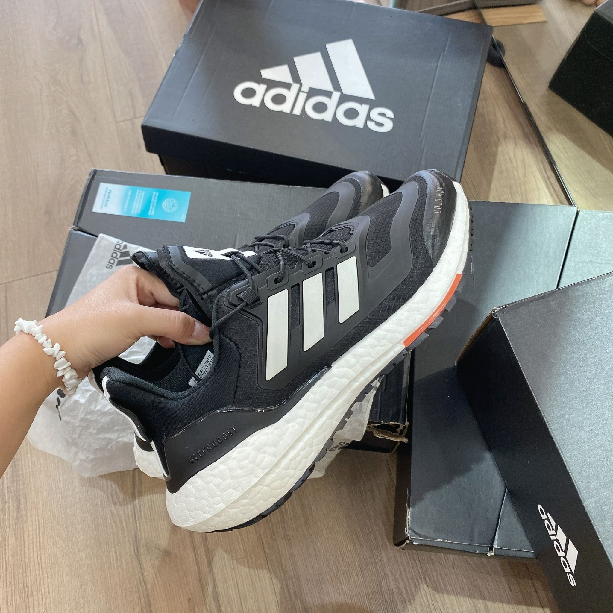 0608 - HÀNG CHÍNH HÃNG - GIÀY THỂ THAO ADIDAS ULTRA BOOST 22 COLD.RDY 2.0 'CORE BLACK' MÀU ĐEN -*BLACK* - CODE: GX6690