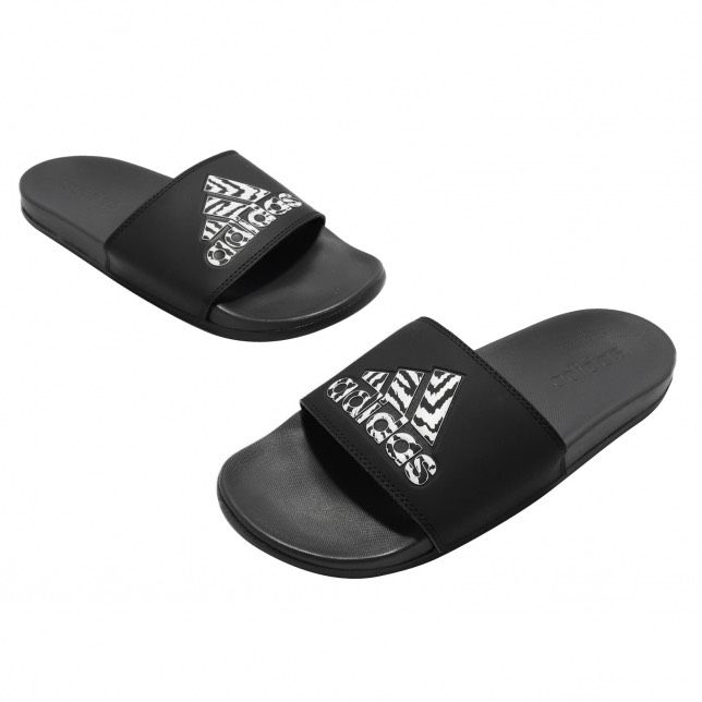 0553 - HÀNG CHÍNH HÃNG - DÉP QUAI NGANG ADIDAS CLOUDFOAM COMFORT MÀU NGỰA VẰN - CODE: GZ2916