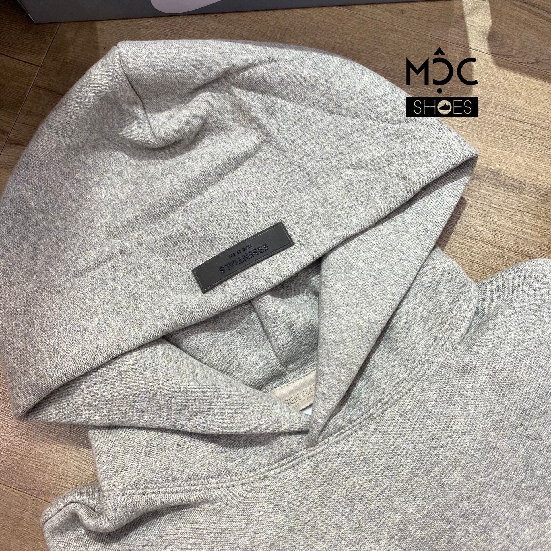 0559 - HÀNG CHÍNH HÃNG - ÁO HOODIE ESSENTIAL FEAR OF GOD MÀU DARK OATMEAL - *XÁM/GREY* - SS22