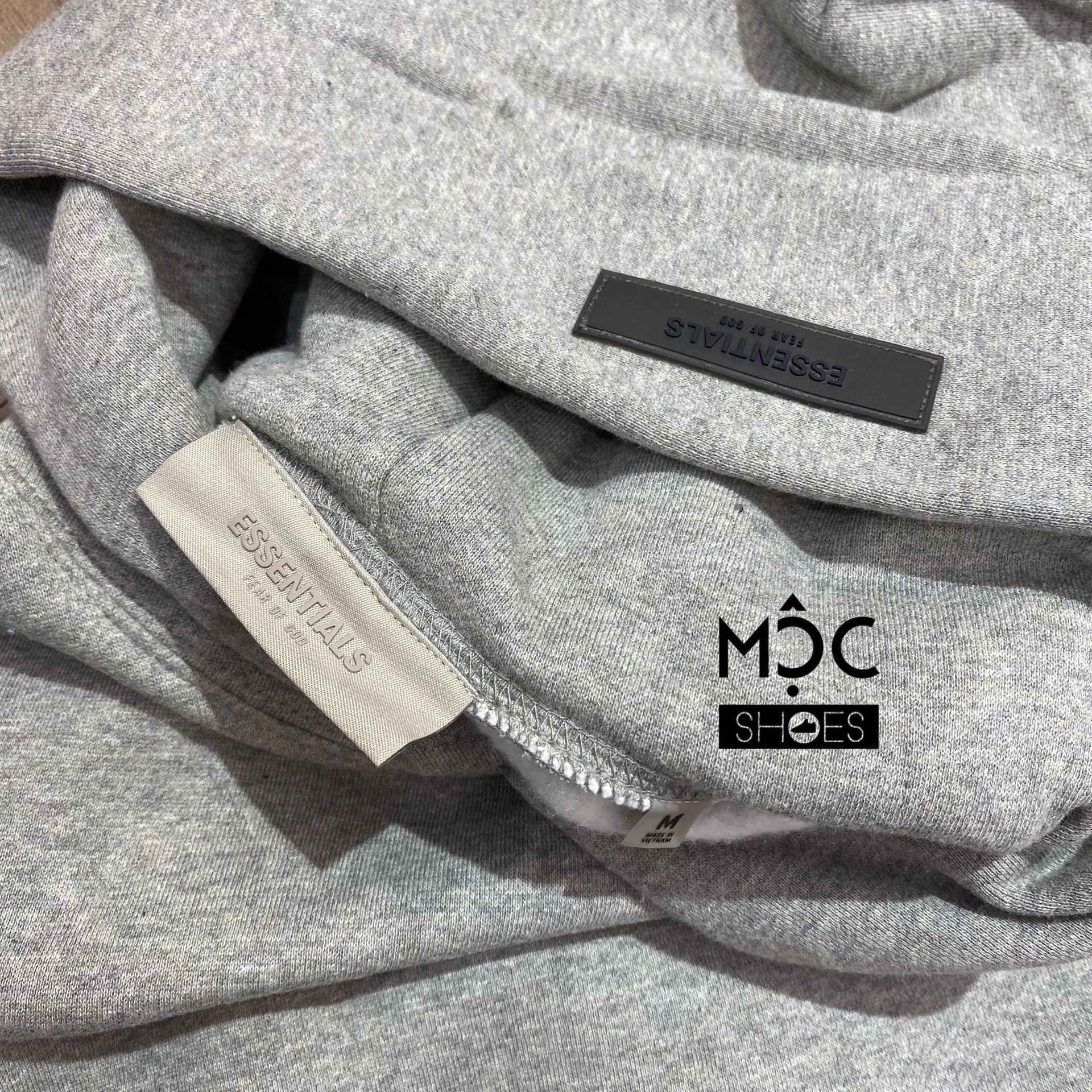 0559 - HÀNG CHÍNH HÃNG - ÁO HOODIE ESSENTIAL FEAR OF GOD MÀU DARK OATMEAL - *XÁM/GREY* - SS22