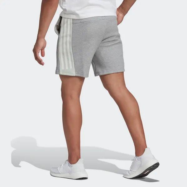 0556 - HÀNG CHÍNH HÃNG - QUẦN ĐÙI SHORT ADIDAS 3 SỌC FUTURE ICONS MÀU XÁM - *GREY* - CODE: HK4553