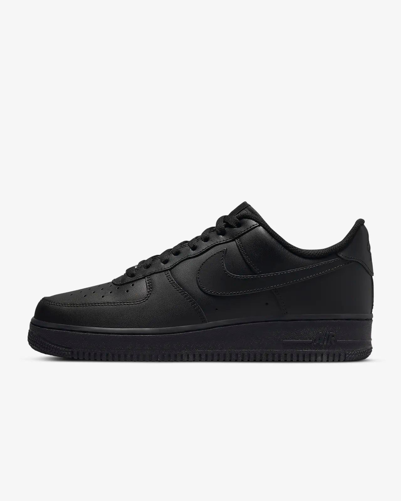 0561 - HÀNG CHÍNH HÃNG - GIÀY NIKE AIR FORCE 1 '07 TRIPLE BLACK - *BLACK* - CODE: CW2288-001