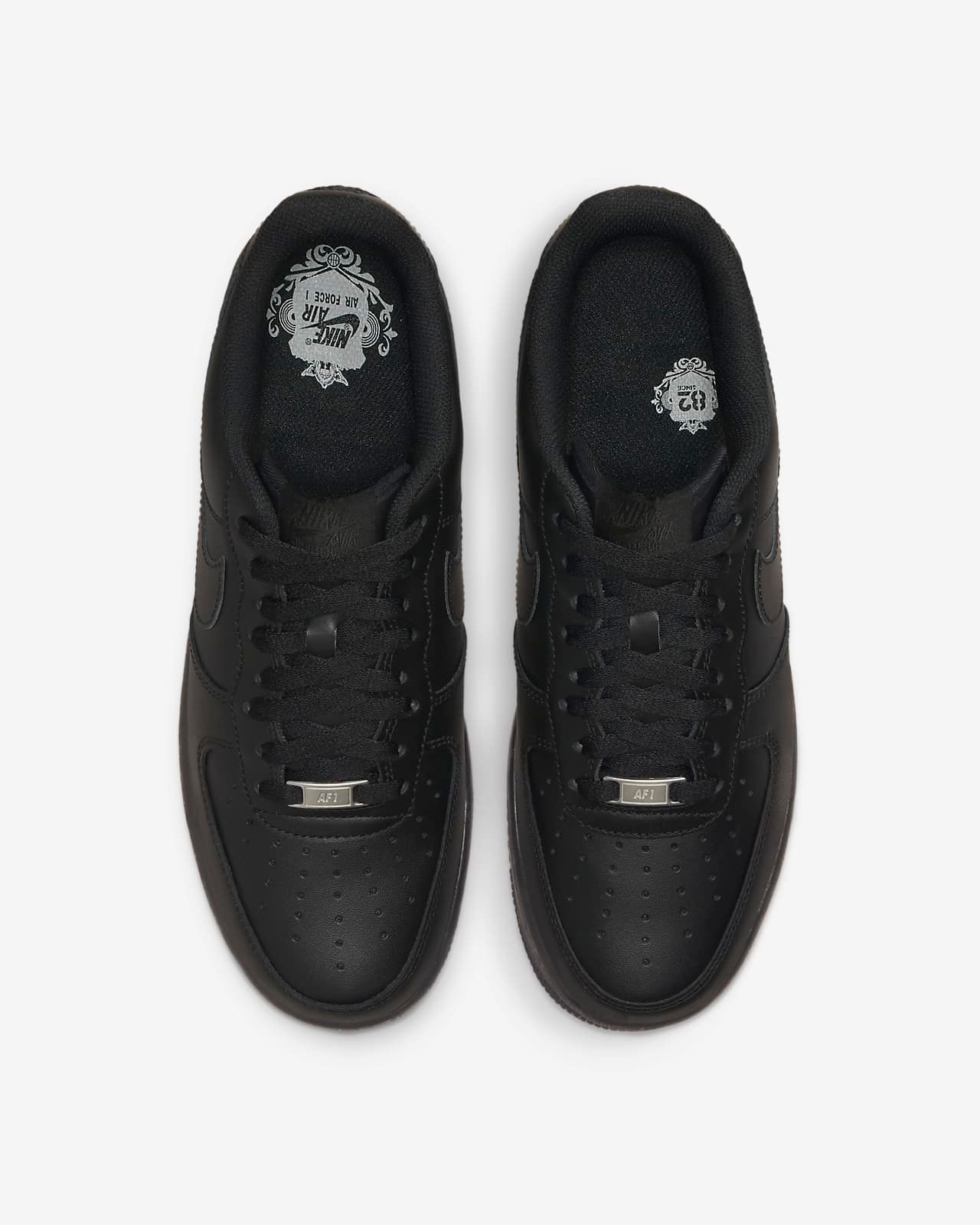 0561 - HÀNG CHÍNH HÃNG - GIÀY NIKE AIR FORCE 1 '07 TRIPLE BLACK - *BLACK* - CODE: CW2288-001