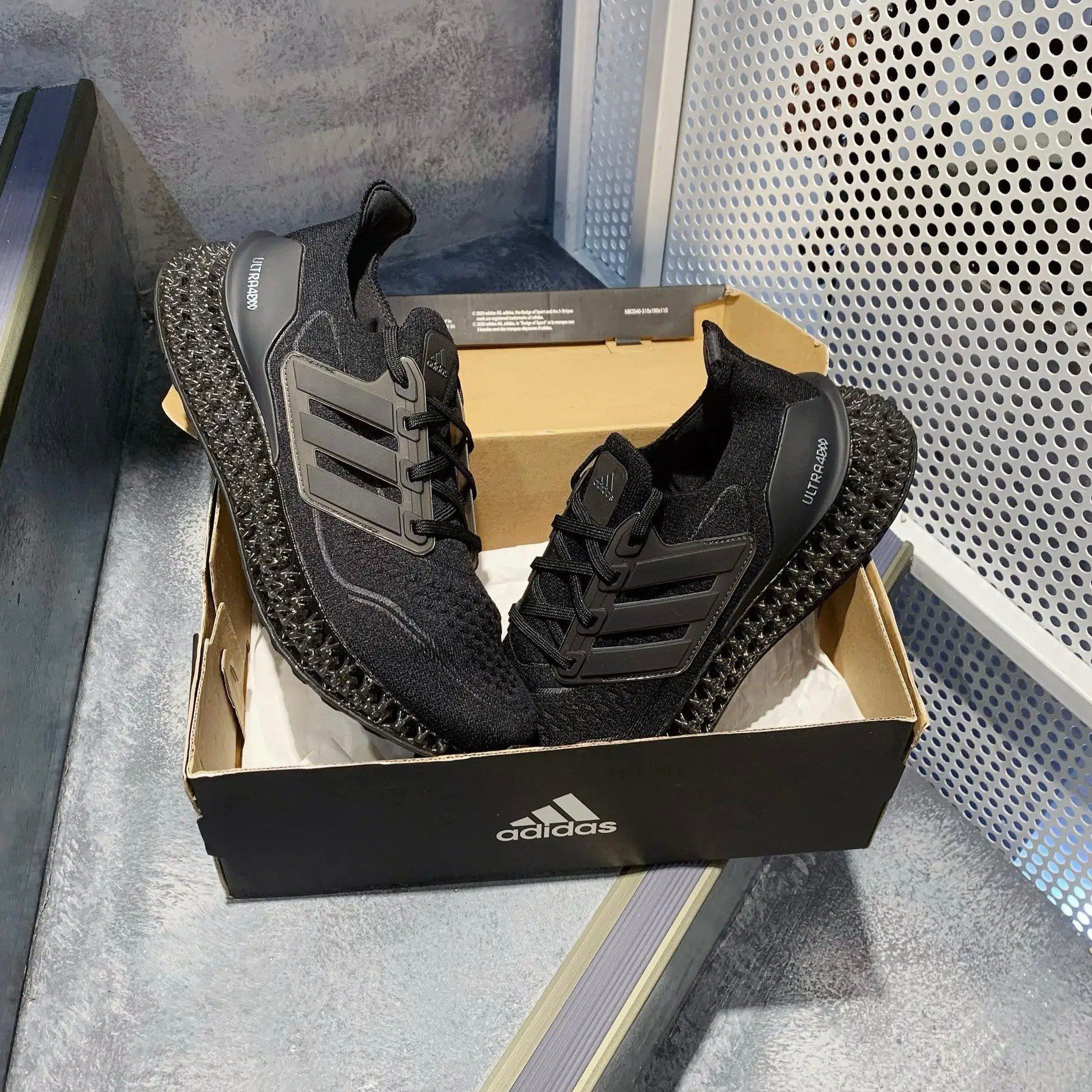 0606 - HÀNG CHÍNH HÃNG - GIÀY THỂ THAO ADIDAS ULTRA 4DFWD PRIMEKNIT MÀU ĐEN -*BLACK* - CODE: GX6632
