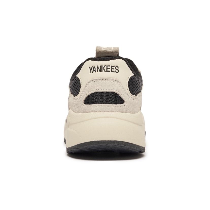 0610 - HÀNG CHÍNH HÃNG - GIÀY SNEAKER MLB CHUNKY LITE NEW YORK MÀU ĐEN - *BLACK/BEIGE* - CODE: 3ASHC311N - 50BKS