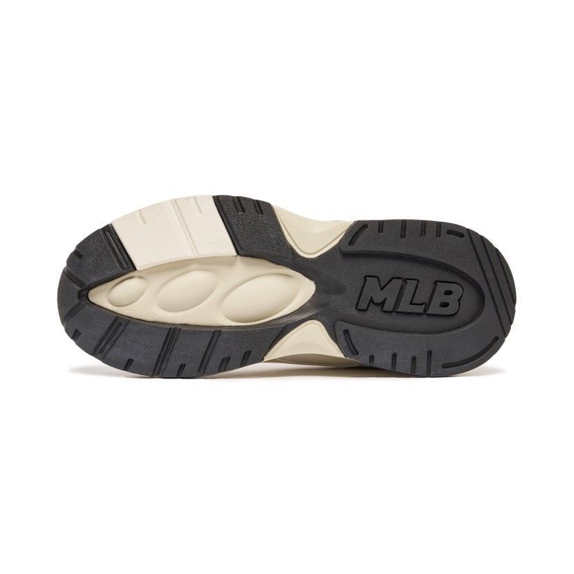 0610 - HÀNG CHÍNH HÃNG - GIÀY SNEAKER MLB CHUNKY LITE NEW YORK MÀU ĐEN - *BLACK/BEIGE* - CODE: 3ASHC311N - 50BKS