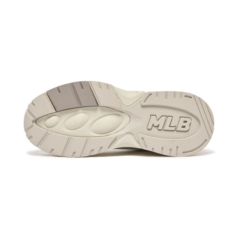 0611 - HÀNG CHÍNH HÃNG - GIÀY SNEAKER MLB CHUNKY LITE NEW YORK MÀU XÁM - *BEIGE/GREY* - CODE: 3ASHC311N - 07GRS
