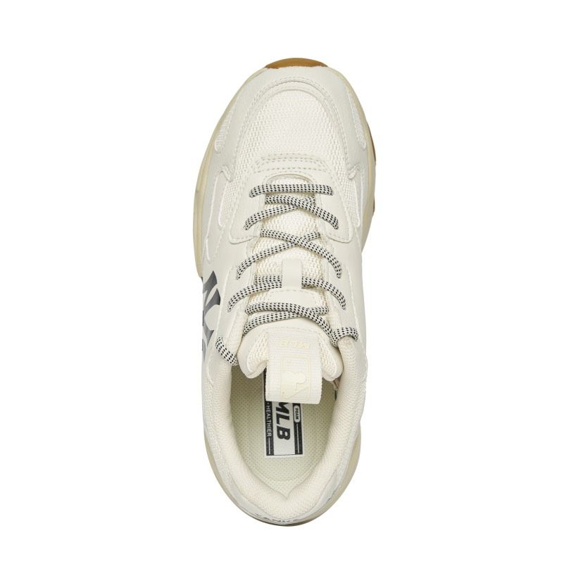 0612 - HÀNG CHÍNH HÃNG - GIÀY SNEAKER MLB CHUNKY LITE NEW YORK MÀU TRẮNG ĐẾ GUM - *WHITE/GUM* - CODE: 3ASHC311N - 50WHS
