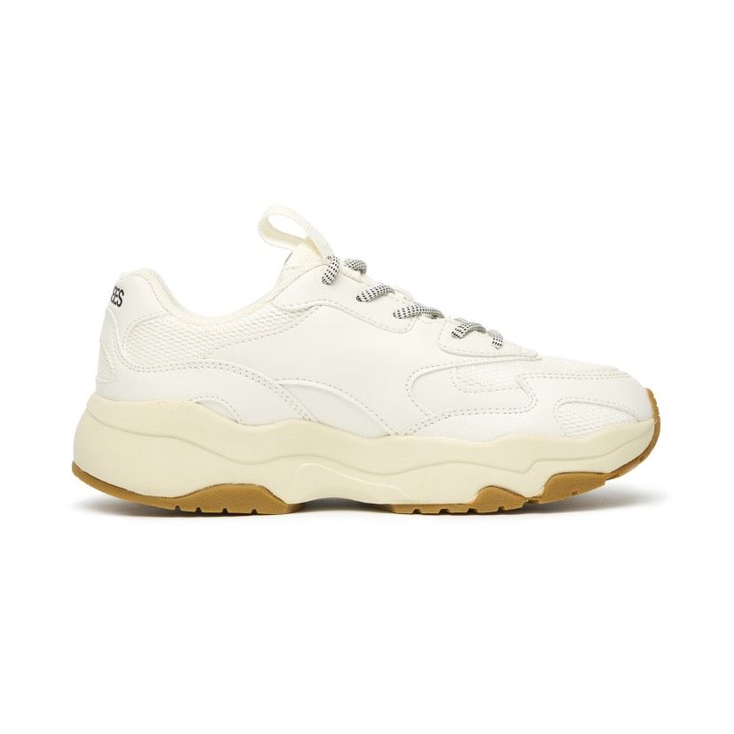 0612 - HÀNG CHÍNH HÃNG - GIÀY SNEAKER MLB CHUNKY LITE NEW YORK MÀU TRẮNG ĐẾ GUM - *WHITE/GUM* - CODE: 3ASHC311N - 50WHS