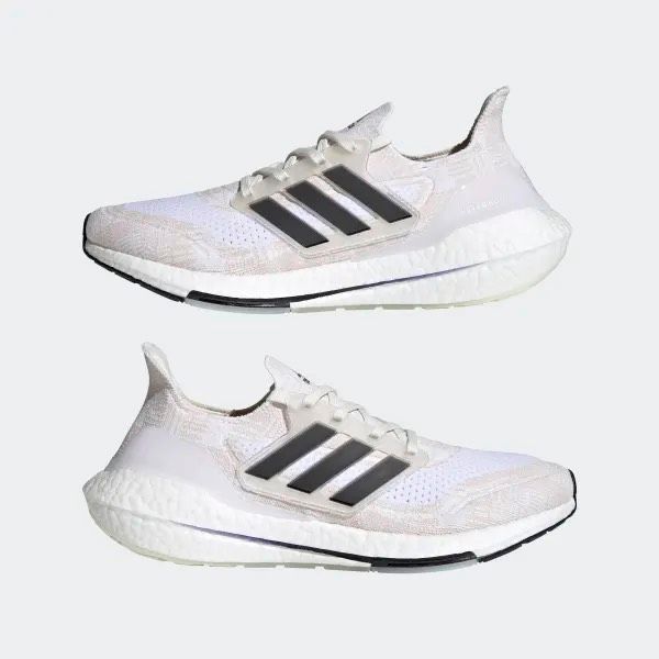 0613 - HÀNG CHÍNH HÃNG - GIÀY ADIDAS ULTRABOOST 21 PRIME MÀU TRẮNG KEM SỌC ĐEN - *WHITE/BEIGE* - Code: FY0837