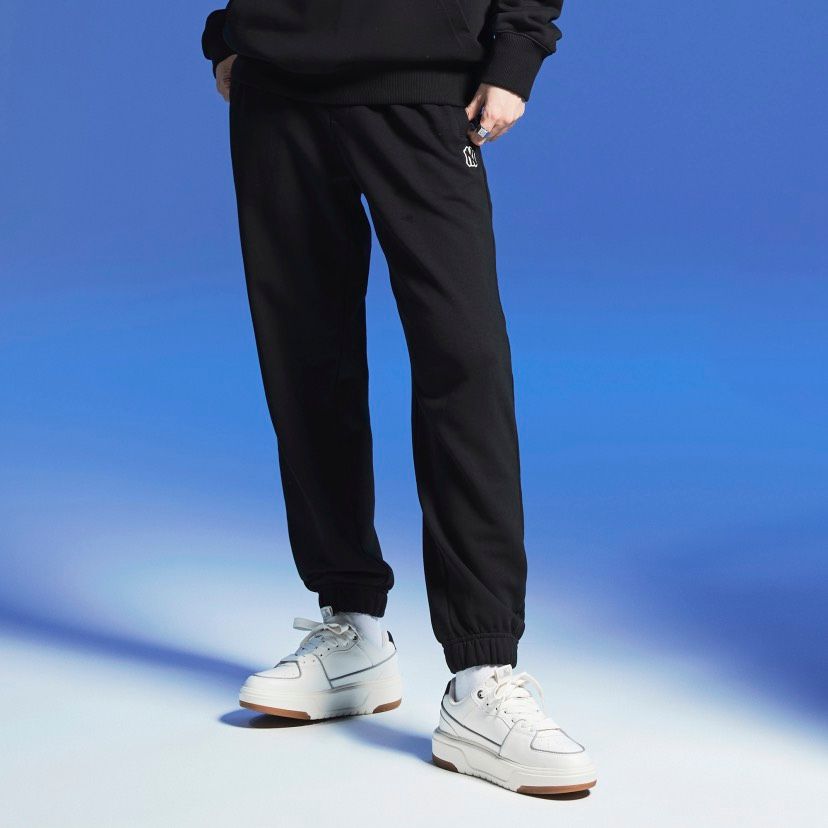 0654 - HÀNG CHÍNH HÃNG - QUẦN THỂ THAO JOGGER MLB BASIC LOGO NY MÀU ĐEN - *BLACK* - CODE: 3APTB0724-50BKS