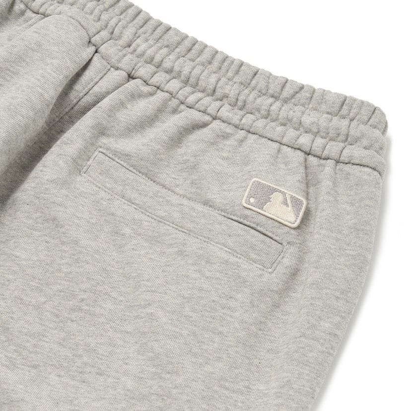 0657 - HÀNG CHÍNH HÃNG - QUẦN THỂ THAO JOGGER MLB BASIC LOGO NY MÀU XÁM - *GREY* - CODE: 3APTB0724-43MGS
