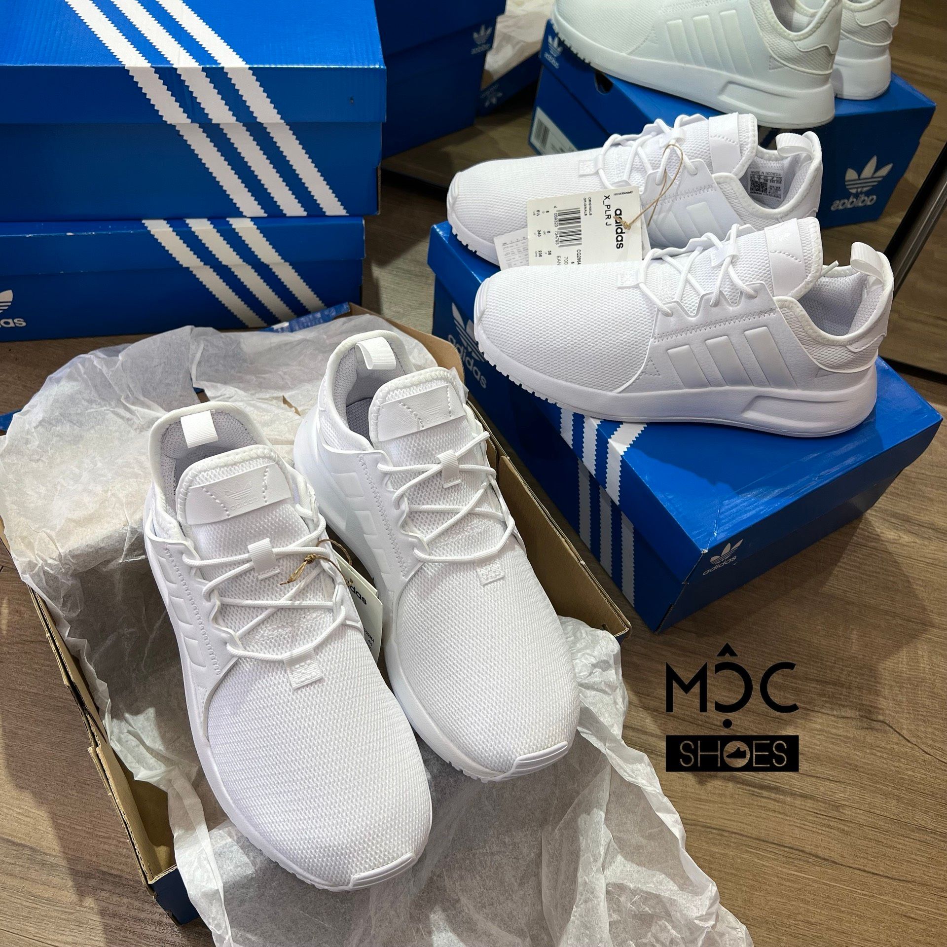 0698 - HÀNG CHÍNH HÃNG - GIÀY ADIDAS XPLR MÀU TRIPLE WHITE MÀU TRẮNG 2022 - *WHITE* - CODE: CQ2964