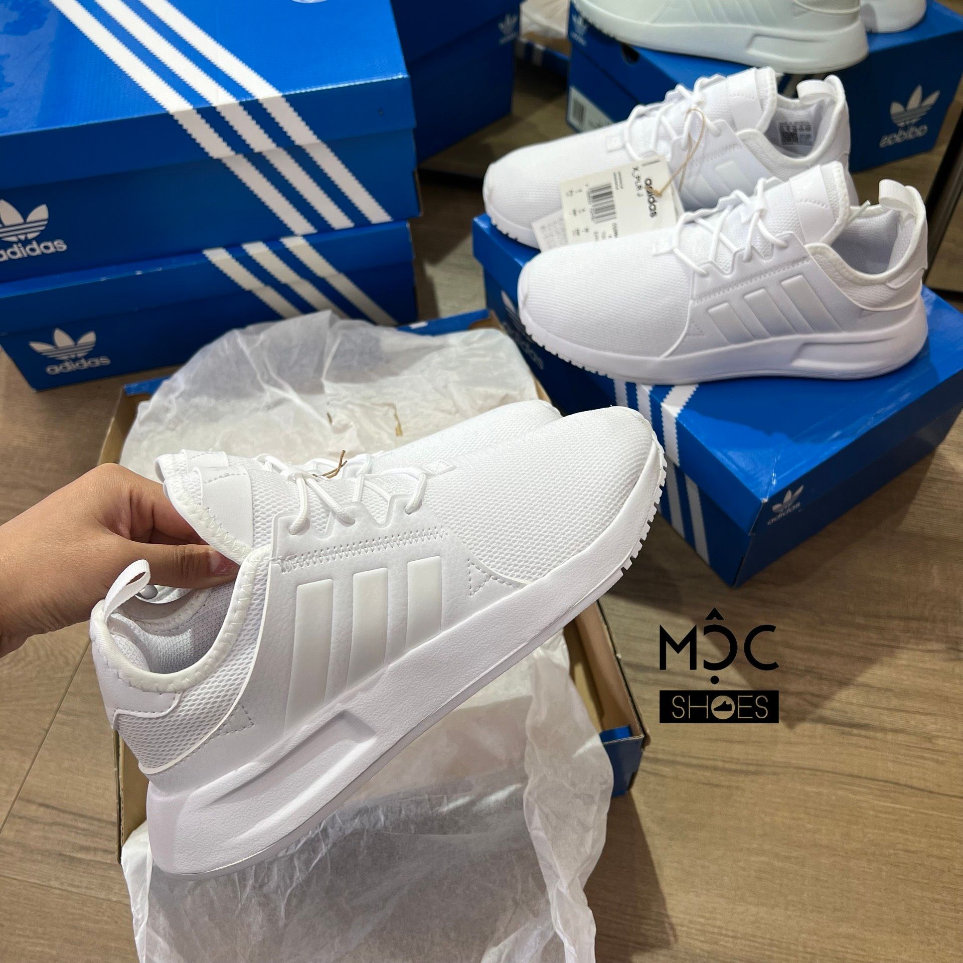 0698 - HÀNG CHÍNH HÃNG - GIÀY ADIDAS XPLR MÀU TRIPLE WHITE MÀU TRẮNG 2022 - *WHITE* - CODE: CQ2964