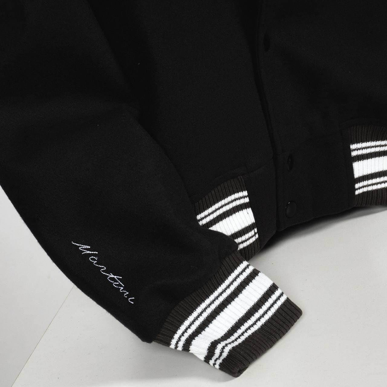 0716 - HÀNG CHÍNH HÃNG - ÁO KHOÁC BÓNG CHÀY VARSITY MARTINY X MLB CHICAGO MÀU ĐEN 2022 - *BLACK*