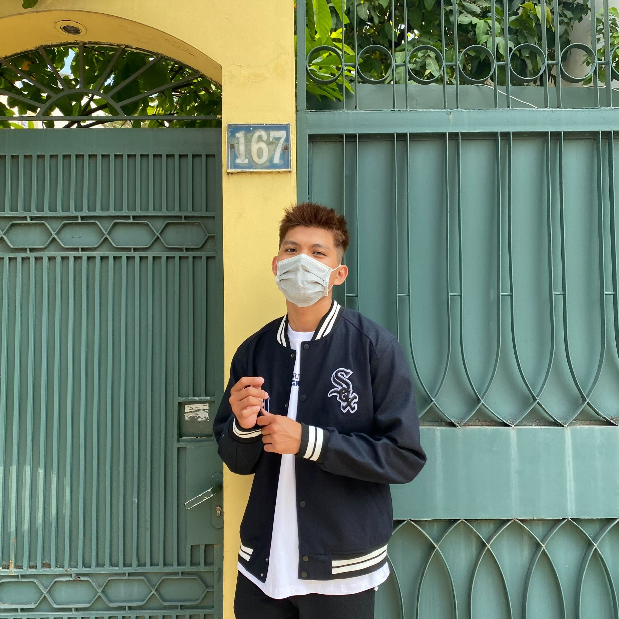0719 - HÀNG CHÍNH HÃNG - ÁO KHOÁC BÓNG CHÀY VARSITY MARTINY X MLB CHICAGO MÀU XANH NAVY 2022 - *NAVY*