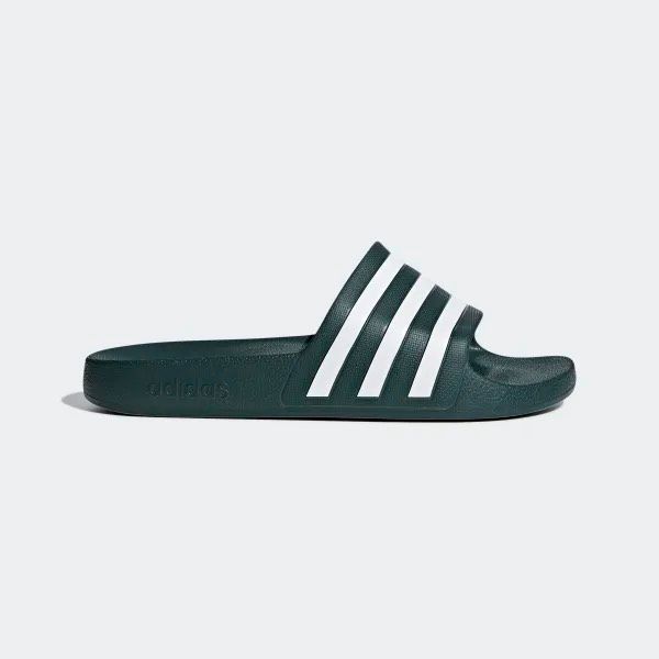 0721 - HÀNG CHÍNH HÃNG - DÉP ĐÚC ADIDAS ADILETTE AQUA SLIDE MÀU XANH LÁ SỌC TRẮNG - *GREEN/WHITE* - CODE: F35537