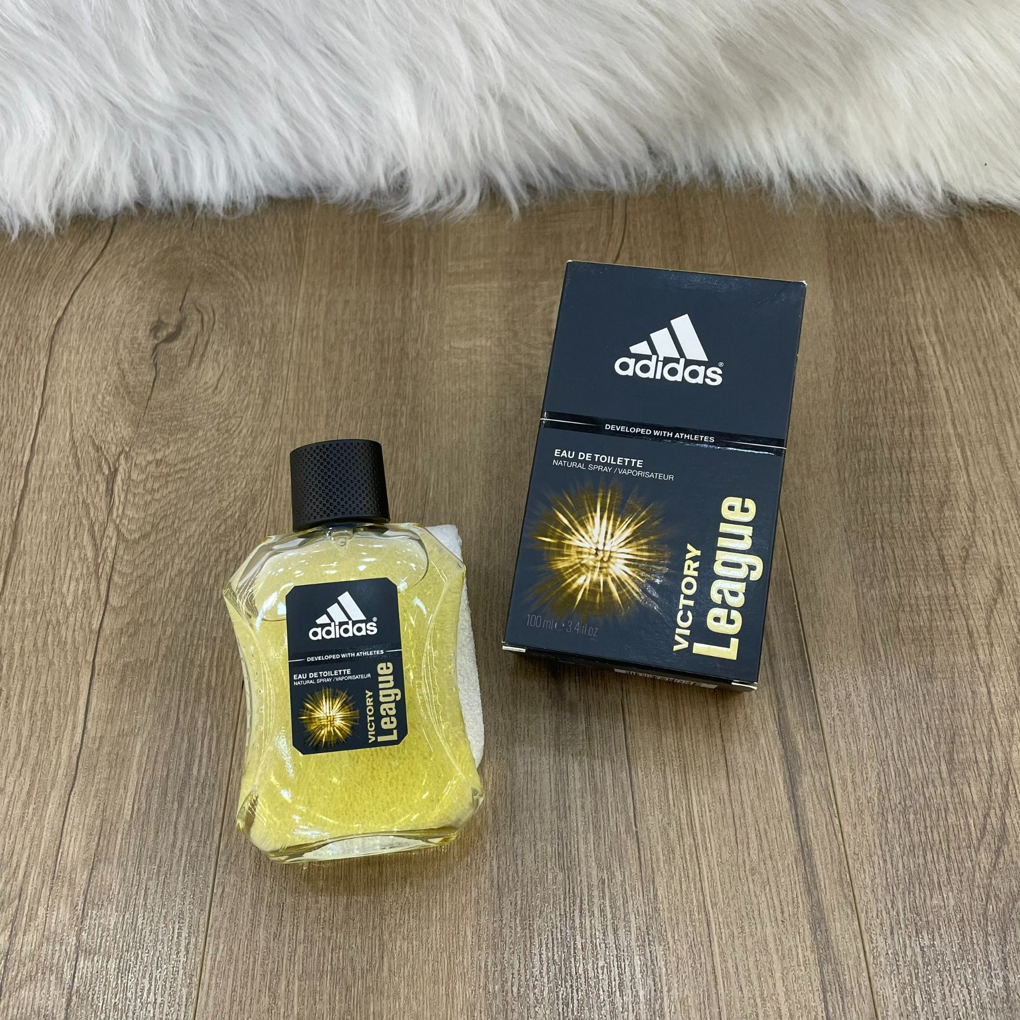 0753 - HÀNG CHÍNH HÃNG - NƯỚC HOA ADIDAS EAU DE TOILETTE VICTORY LEAGUE 100ML MÀU VÀNG