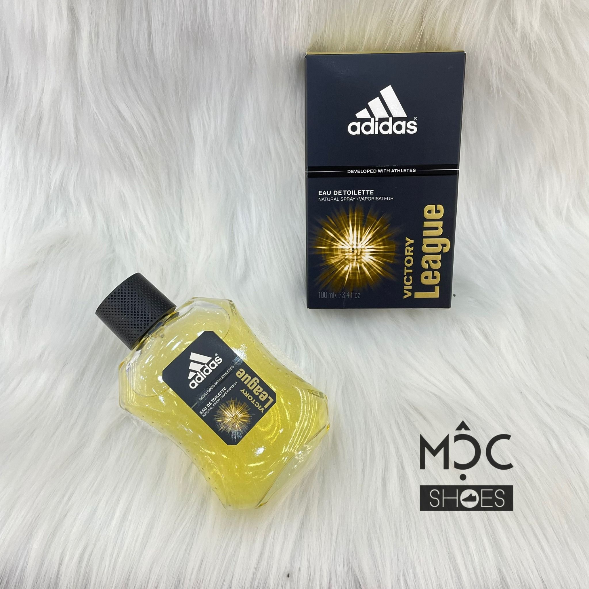 0753 - HÀNG CHÍNH HÃNG - NƯỚC HOA ADIDAS EAU DE TOILETTE VICTORY LEAGUE 100ML MÀU VÀNG