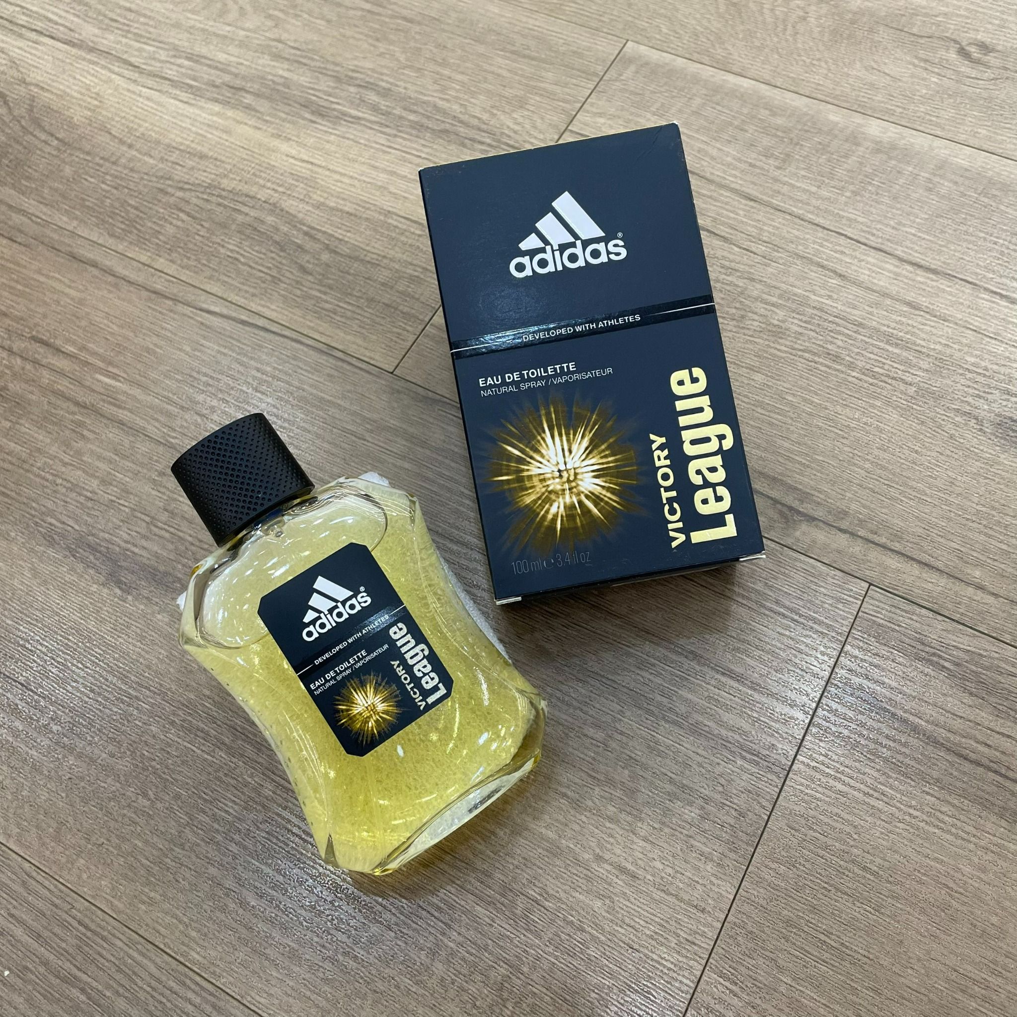 0753 - HÀNG CHÍNH HÃNG - NƯỚC HOA ADIDAS EAU DE TOILETTE VICTORY LEAGUE 100ML MÀU VÀNG