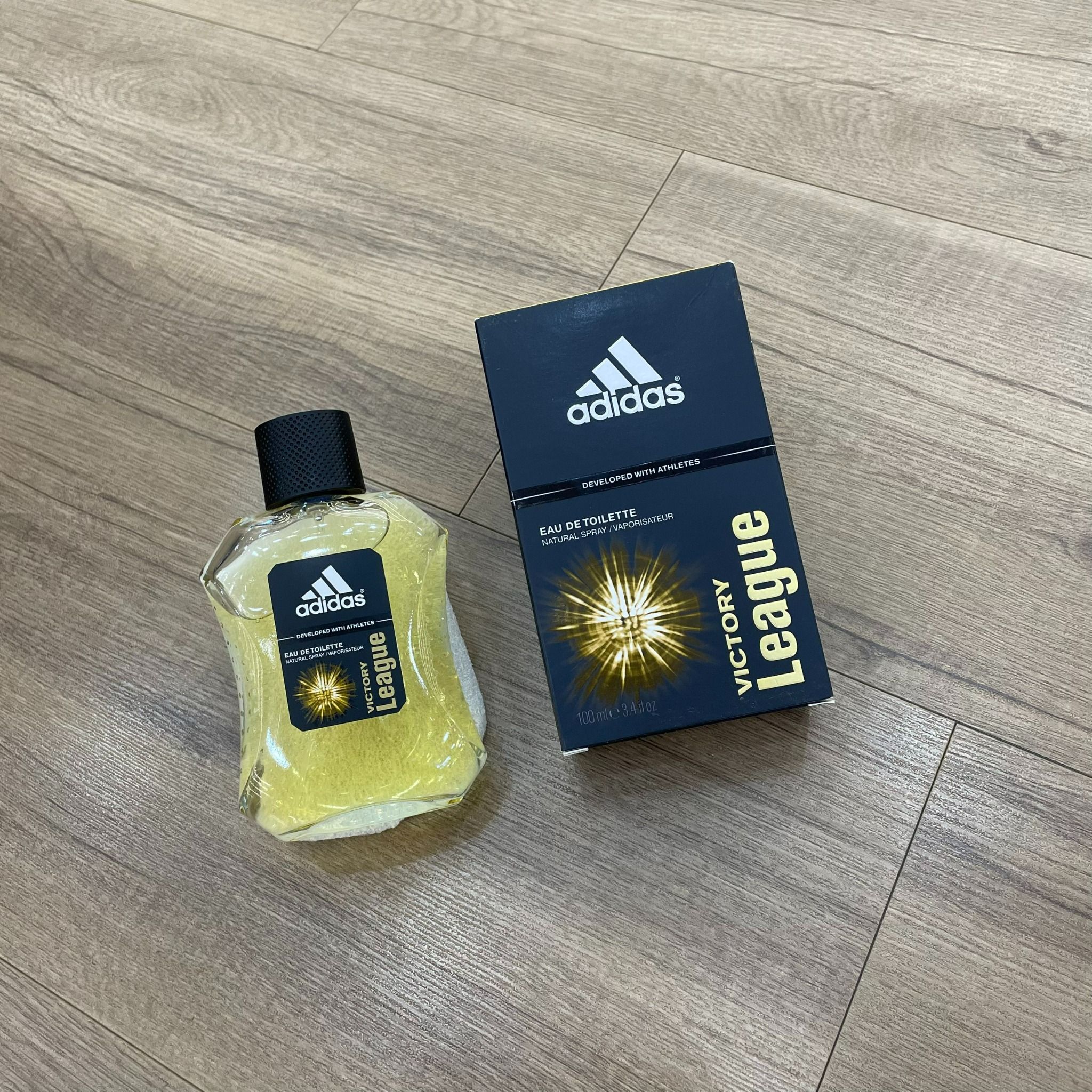 0753 - HÀNG CHÍNH HÃNG - NƯỚC HOA ADIDAS EAU DE TOILETTE VICTORY LEAGUE 100ML MÀU VÀNG