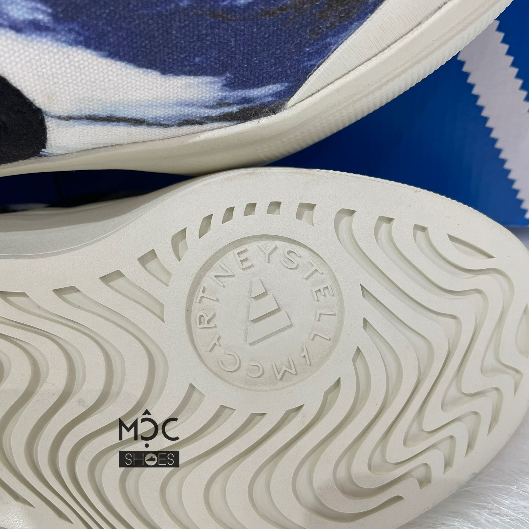 0781 - HÀNG CHÍNH HÃNG - GIÀY ADIDAS SLIP ON X STELLA McCARTNEY 'SKY GALAXY' MÀU TÍM 2022 - *PURPLE* - CODE: IG7076
