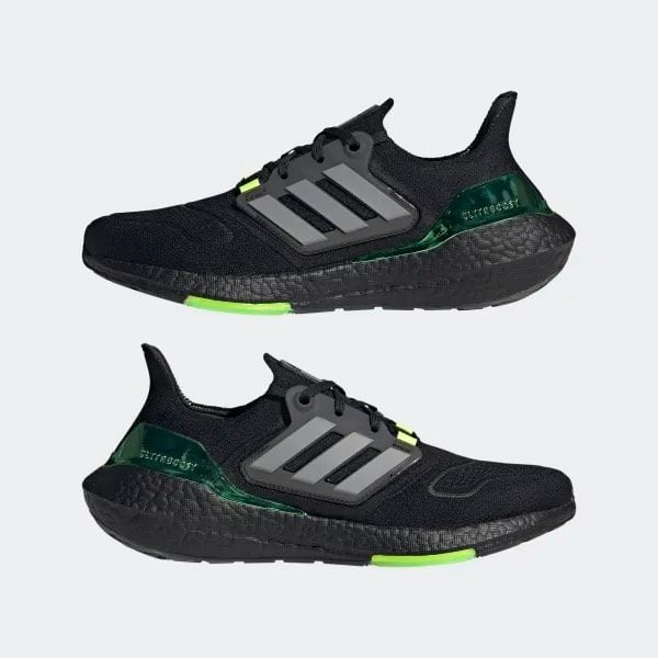0798 - HÀNG CHÍNH HÃNG - GIÀY ADIDAS ULTRABOOST 22 ' IRON METALLIC' - *BLACK/GREEN* - CODE: FY0836