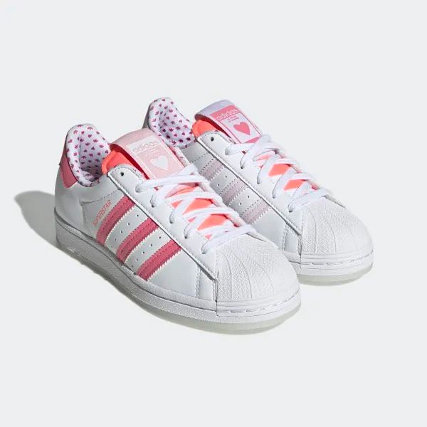 0802 - HÀNG CHÍNH HÃNG - GIÀY ADIDAS SUPERSTAR GOLD TEM VÀNG - *WHITE/GOLD LOGO* - 2021** - Code: EG4958