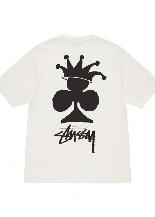 1135 - HÀNG CHÍNH HÃNG - ÁO THUN STUSSY - STUSSY CLUB CROWN - BE