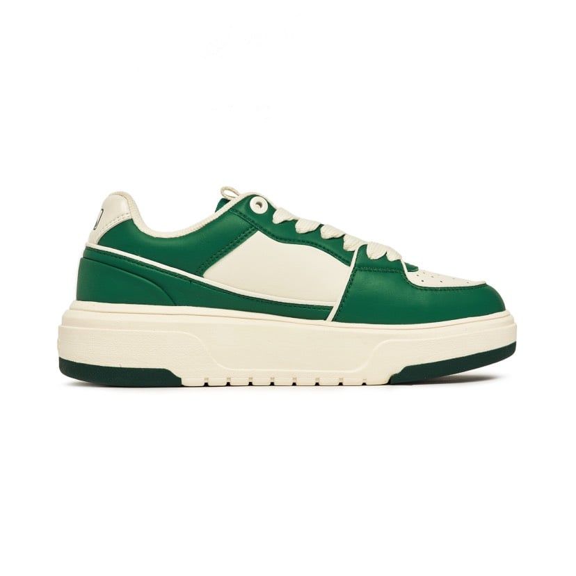 0817 - HÀNG CHÍNH HÃNG - GIÀY MLB CHUNKY LINER MÀU XANH LÁ ĐẬM 2023 *DARK GREEN* - CODE: 3ASXCLB3N-50GNS