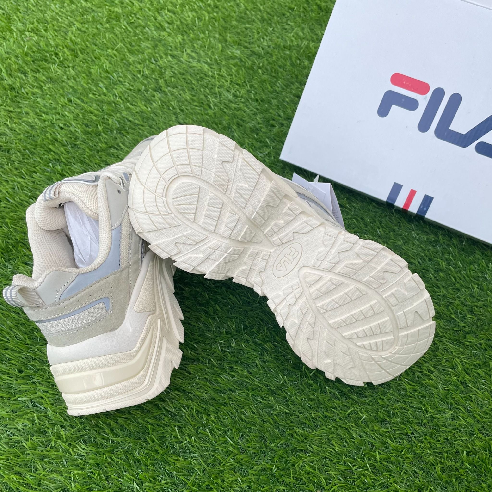 0858 - HÀNG CHÍNH HÃNG - Giày Fila Interation - BE -- *Beige* - CODE: 1JM00790 920