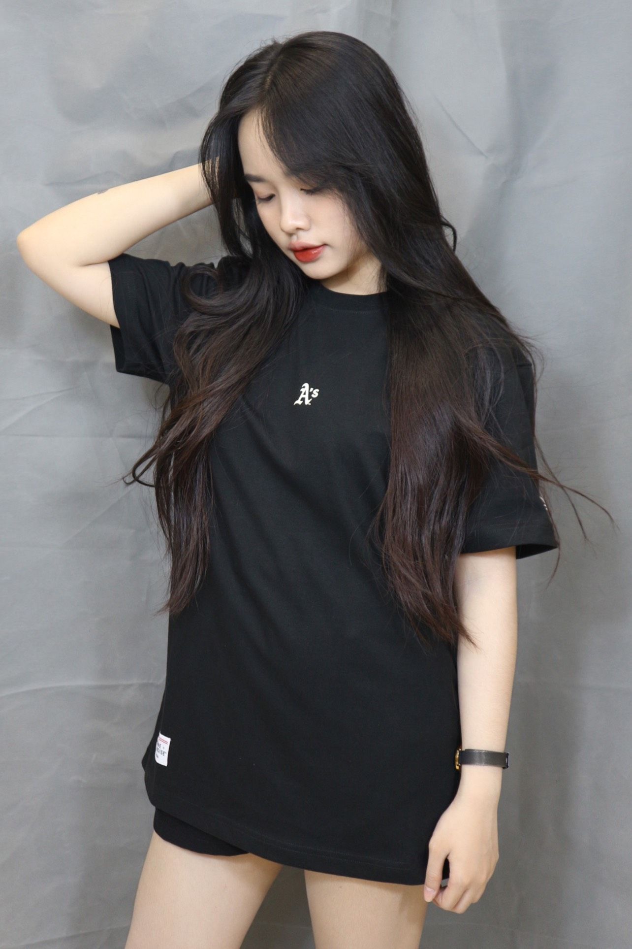 0887 - HÀNG CHÍNH HÃNG - ÁO THUN NEW ERA - AS LOGO * CHÌM ĐEN * CODE :13731450