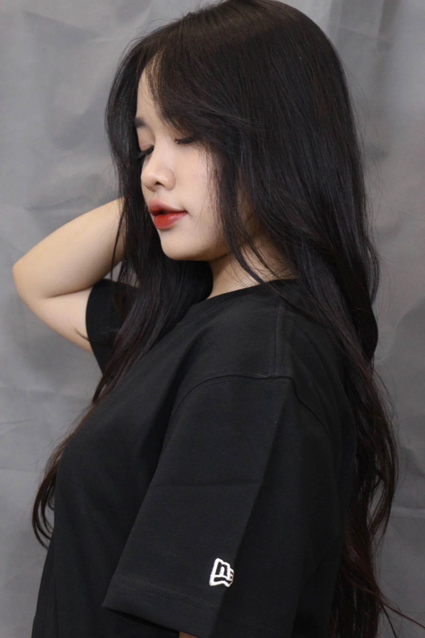 0975 - HÀNG CHÍNH HÃNG - ÁO THUN NEW ERA - A'S LOGO CHÌM ĐEN - CODE: 13731450