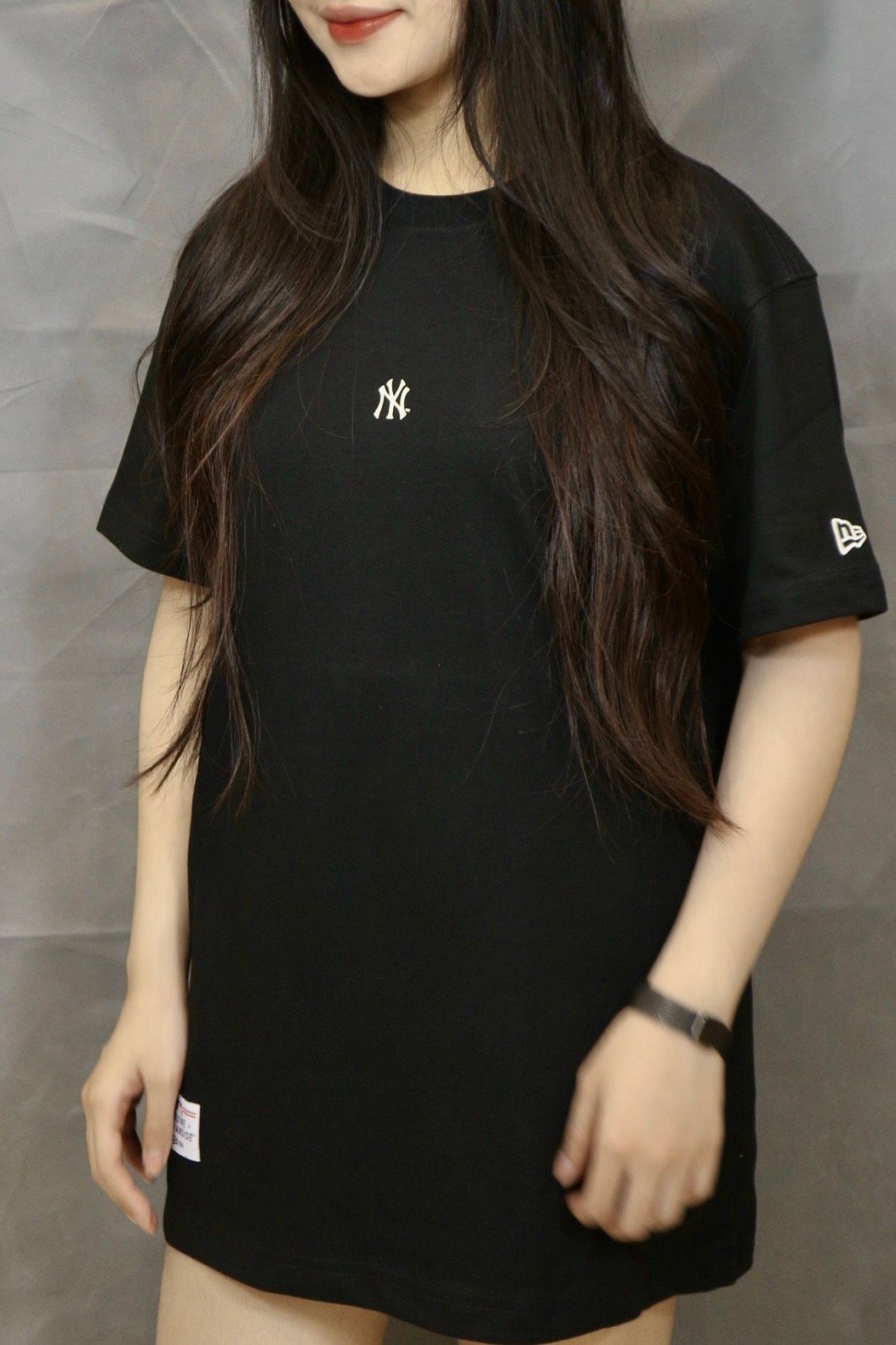 0886 - HÀNG CHÍNH HÃNG - ÁO THUN NEW ERA - NY LOGO * CHÌM ĐEN * CODE :13731451