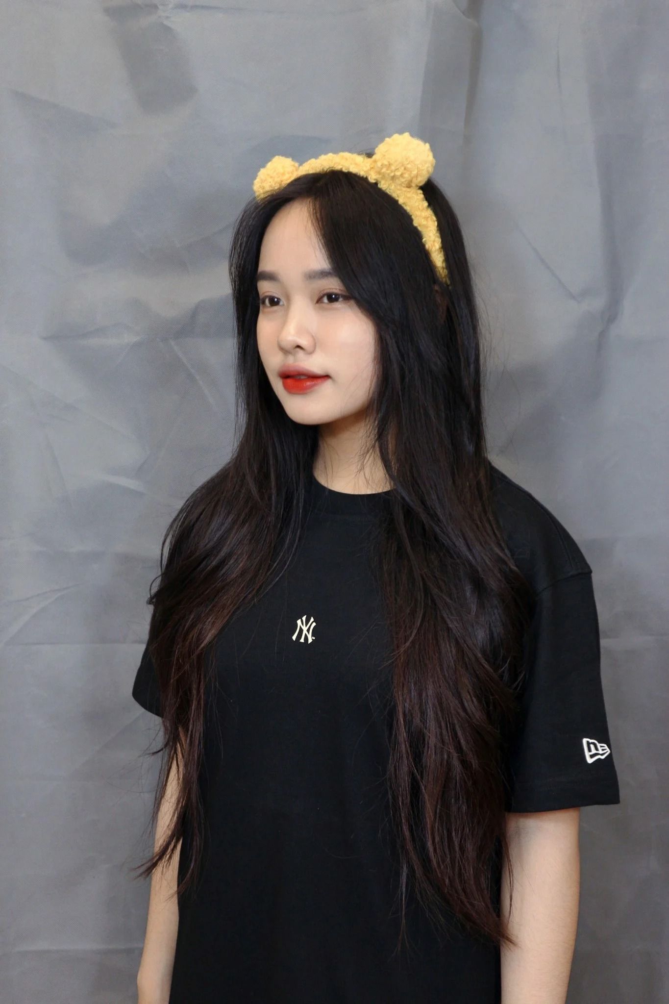0970 - HÀNG CHÍNH HÃNG - ÁO THUN NEW ERA - NY LOGO CHÌM ĐEN - CODE: 13731451