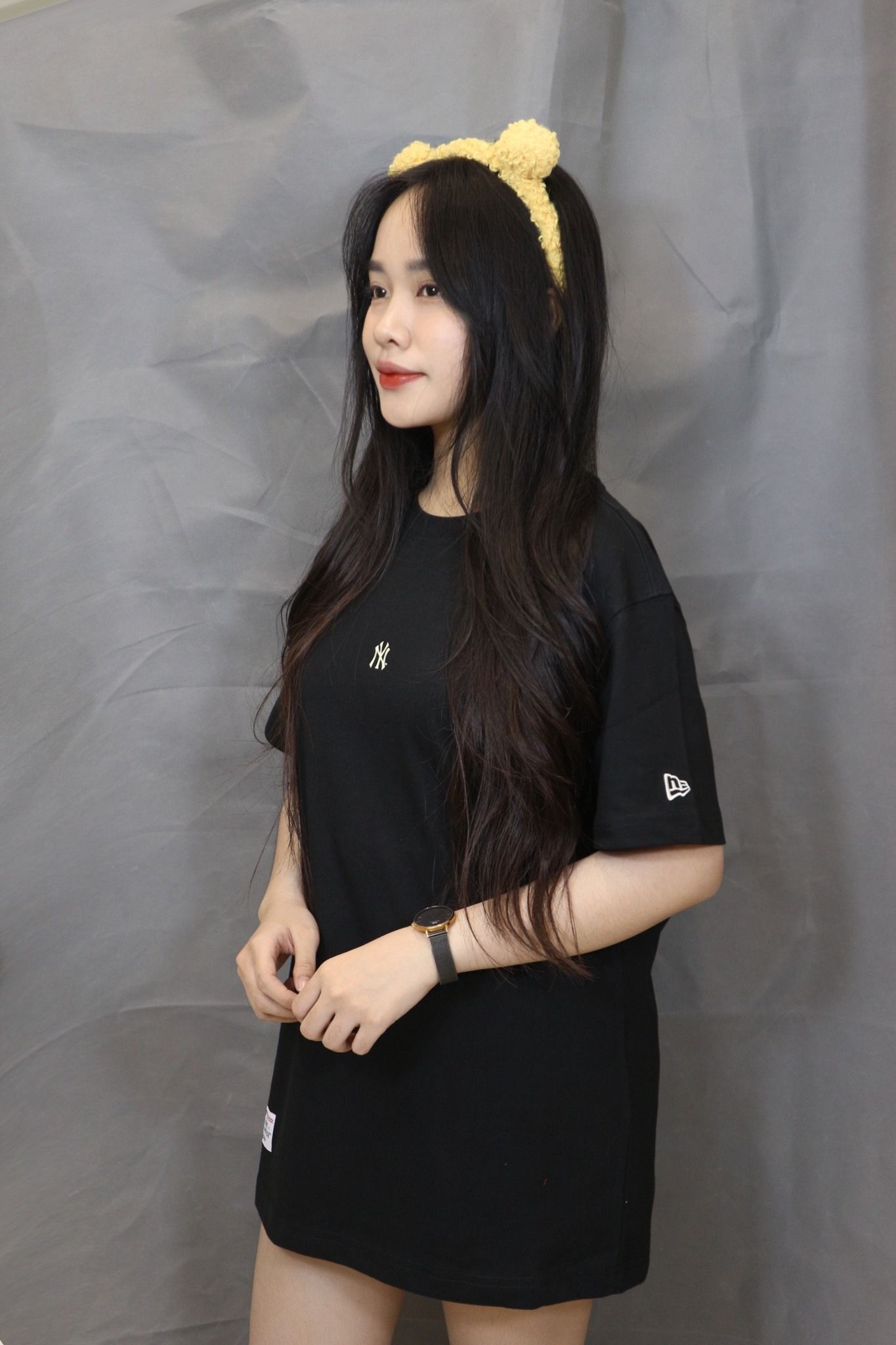 0886 - HÀNG CHÍNH HÃNG - ÁO THUN NEW ERA - NY LOGO * CHÌM ĐEN * CODE :13731451