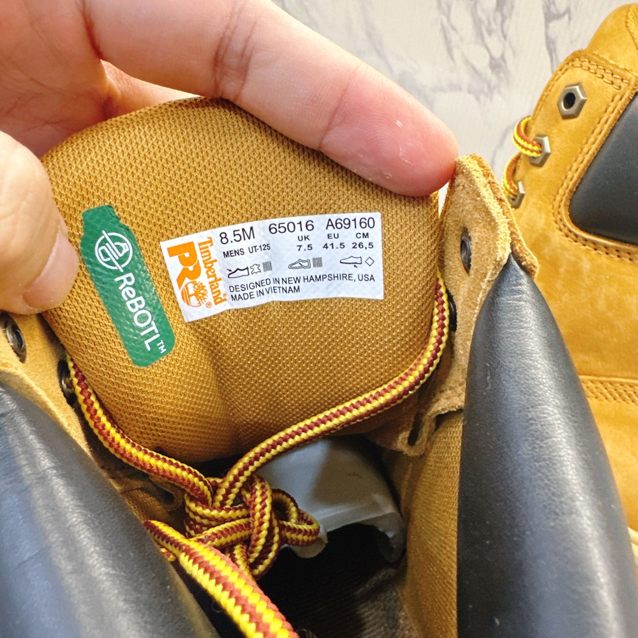 0903 - HÀNG CHÍNH HÃNG - GIÀY Boot Timberland 6 inch PRO - CỔ CAO (6INCH) - Màu DA BÒ *NUBUCK*