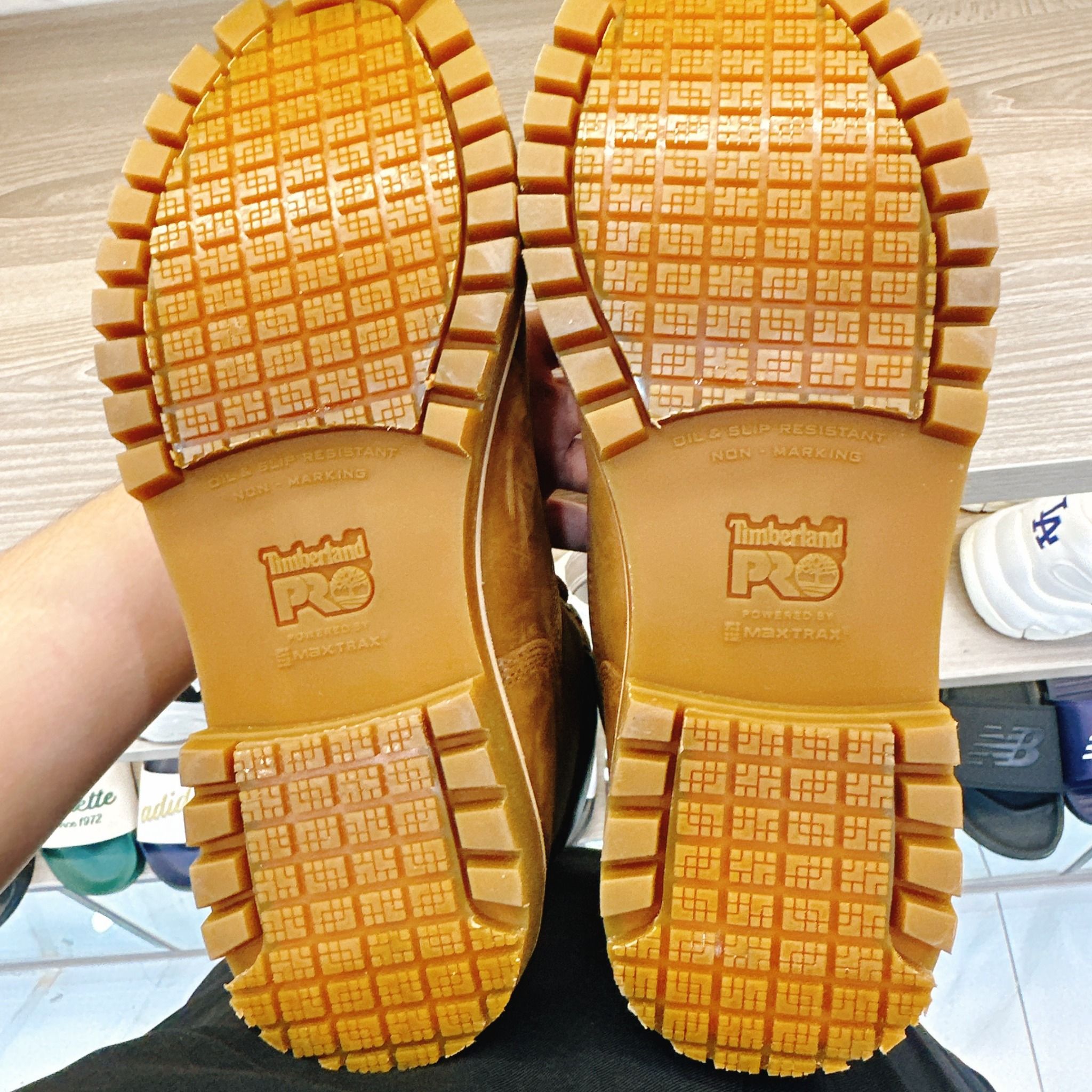 0901 - HÀNG CHÍNH HÃNG - GIÀY Boot Timberland 6 inch PRO - CỔ CAO (6INCH) - Màu DA BÒ (ĐẬM) *NUBUCK*