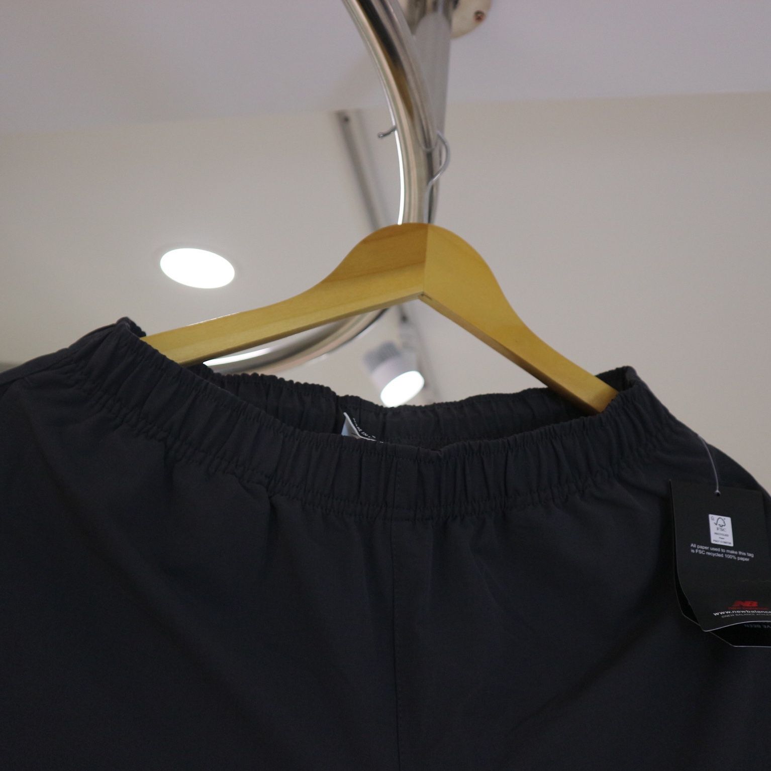 0984 - HÀNG CHÍNH HÃNG - Quần Short New Balance - *Xám đậm*