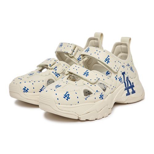 1059 - HÀNG CHÍNH HÃNG - GIÀY SANDAL - MLB Big Ball Chunky Mask Diamond Monogram Los Angeles Dodgers - Code: 3ASDCMM33-07CRS