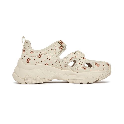 1058 - HÀNG CHÍNH HÃNG - GIÀY SANDAL - MLB Big Ball Chunky Mask Diamond Monogram Boston Red Sox - Code: 3ASDCMM33-43CRS