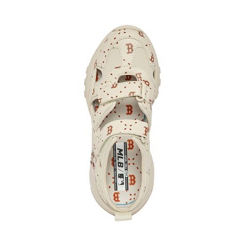 1058 - HÀNG CHÍNH HÃNG - GIÀY SANDAL - MLB Big Ball Chunky Mask Diamond Monogram Boston Red Sox - Code: 3ASDCMM33-43CRS