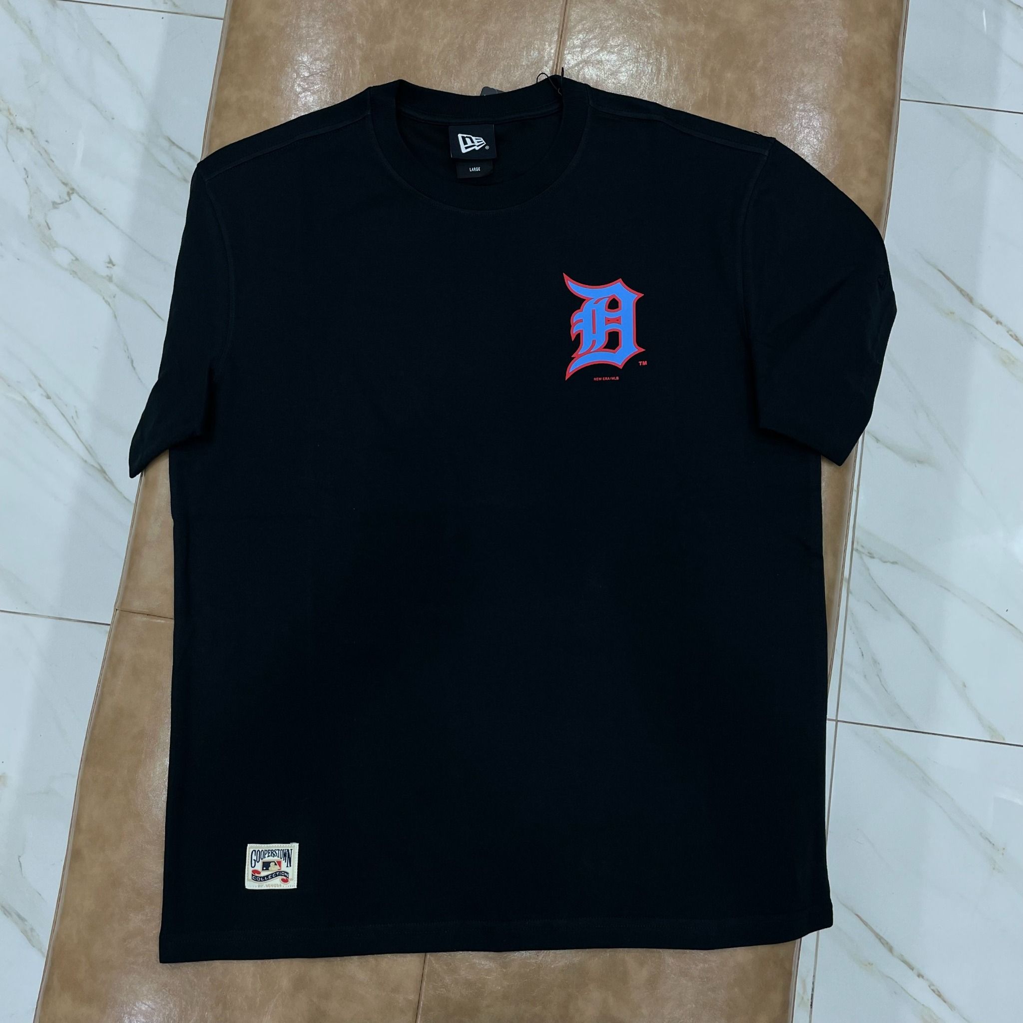 1061 - HÀNG CHÍNH HÃNG - ÁO THUN NEW ERA - CYBER PUNKS DETROIT - ĐEN - CODE: 13527277